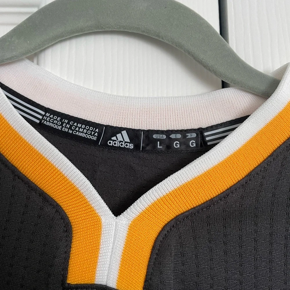 Golden State Warriors Adidas Jersey Slate Steph Curry - Picture 2 of 11